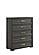 Colorado Charcoal Bedroom Set by Galaxy Furniture