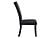 D02 Dining Table + 6 D03DC Black Velvet Dining Chairs by Global Furniture