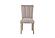 D02 Natural Dining Table + 4 D8683 Beige Dining Chairs by Global Furniture