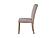 D02 Natural Dining Table + 4 D8683 Beige Dining Chairs by Global Furniture