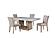 D02 Natural Dining Table by Global Furniture