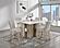 D04 Natural Bar Table + D8685 Beige/Natural Bar Stool by Global Furniture