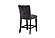 D06 Dark Grey Bar Stool (Set of 2) by Global Furniture