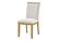 D1248 Natural Upholstery Dining Chair by Global Furniture