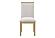 D1248 Natural Upholstery Dining Chair (Set of 2) by Global Furniture