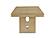 D1248 Natural Wood Dining Table by Global Furniture
