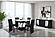 D12 Black Fabric Bar Stool (Set of 2) by Global Furniture