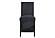 D12 Black/White Bar Table & 4 D12BS Black Fabric Bar Stools by Global Furniture