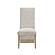 D12 Beige/Natural Fabric Dining Chair by Global Furniture