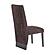 D12 Brown Velvet Dining Chair by Global Furniture