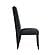 D12 White/Black Dining Table & 4 D12 Black Valvet Dining Chairs by Global Furniture