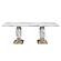 D12 Natural Dining Table + D12 Beige/Natural Dining Chair by Global Furniture