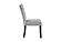 D1319 Light Grey Fabric Dining Chair by Global Furniture