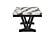 D1319 Black/White Dining Table by Global Furniture