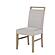 D1321 Light Grey Fabric Dining Chair by Global Furniture