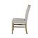 D1321 Light Grey Fabric Dining Chair by Global Furniture