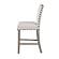 D1622 White Fabric Bar Stool by Global Furniture