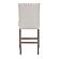 D1622 White Fabric Bar Stool by Global Furniture