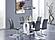 D1628DT Rectangular Clear Glass Dining Table + 8 D915DC Grey Dining Chair by Global Furniture