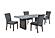 D2410 Grey Dining Table by Global Furniture