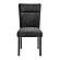 D2502 Black Fabric Dining Chair (Set of 2) by Global Furniture
