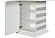 D2507 White/Grey Square Bar Table by Global Furniture