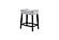 D3232CST Black Console Table + 2 Light Grey Stools by Global Furniture
