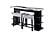 D3232 Console Sofa Table by Global Furniture