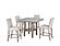 D4010 Natural Bar Table by Global Furniture