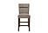 D4355 Brown Bar Stool (Set of 2) by Global Furniture