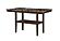 D4355 Brown Bar Table w/4 Bar Brown Stools & Bench by Global Furniture