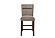 D4355 Brown Bar Table w/4 Bar Brown Stools & Bench by Global Furniture
