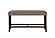 D4355 Brown Bar Table w/4 Bar Brown Stools & Bench by Global Furniture