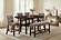 D4355 Brown Bar Table w/4 Bar Brown Stools & Bench by Global Furniture