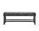 D8030 Dark Grey Fabric Dining Table Bench by Global Furniture