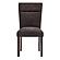 D8212 Brown Fabric Dining Chair by Global Furniture