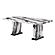 D8212 White/Brown Dining Table by Global Furniture