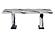 D8212 White/Brown Dining Table by Global Furniture