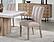 D8683 Beige Fabric Dining Chair (Set of 2) by Global Furniture