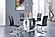 D915 Black Faux Leather Dining Chair (Set of 4) by Global Furniture