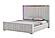 Elias/Emma Regular Fireplace Black King Bed Group by Global Furniture