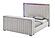 Elias/Emma TV Fireplace Black King Bed Group by Global Furniture