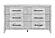 Elsie Grey Dresser by Global Furniture