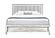 Elsie Grey King Bed w/LED by Global Furniture