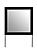 Emma Black/Grey Mirror by Global Furniture