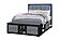 Emma Black/Grey Queen Bed w/LED & USB by Global Furniture