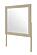 Emma Natural/White Mirror by Global Furniture