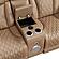 Fortuner Faux Leather 2Pc Reclining Sofa & Loveseat - Caramel by Galaxy Furniture