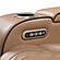 Fortuner Faux Leather Sectional Sofa - Caramel by Galaxy Furniture