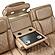 Fortuner Faux Leather Reclining Sofa - Caramel by Galaxy Furniture